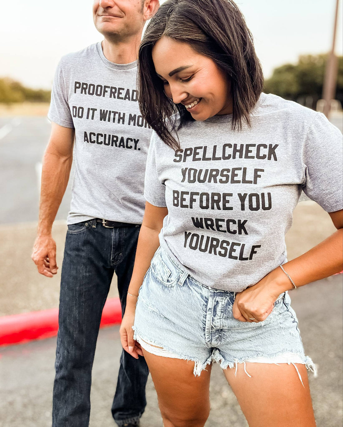 Graphic tee for proofreaders – funny editing and grammar humor shirt