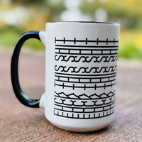Ceramic mug that says 'Fuck This Shit' – funny sweary morning coffee mug