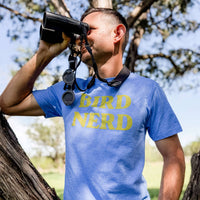 Graphic tee that says 'Bird Nerd' – funny birdwatching shirt for nature lovers