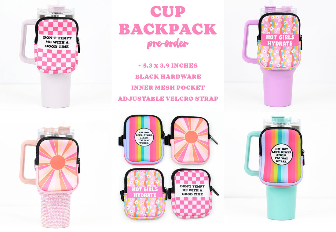 Cup Backpacks – Funny Coffee Mug