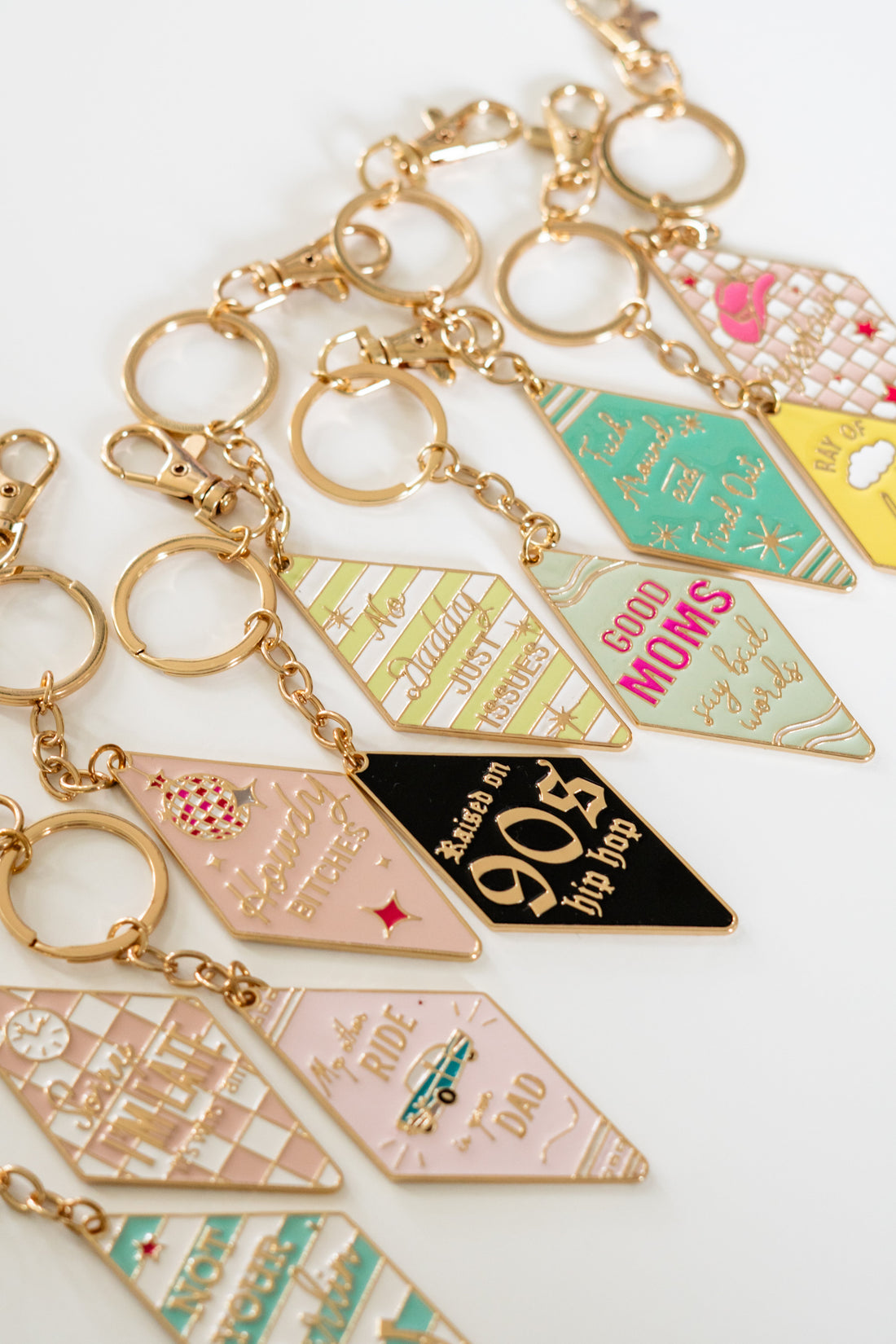 Retro Motel Keychains – Vintage Hotel Style
