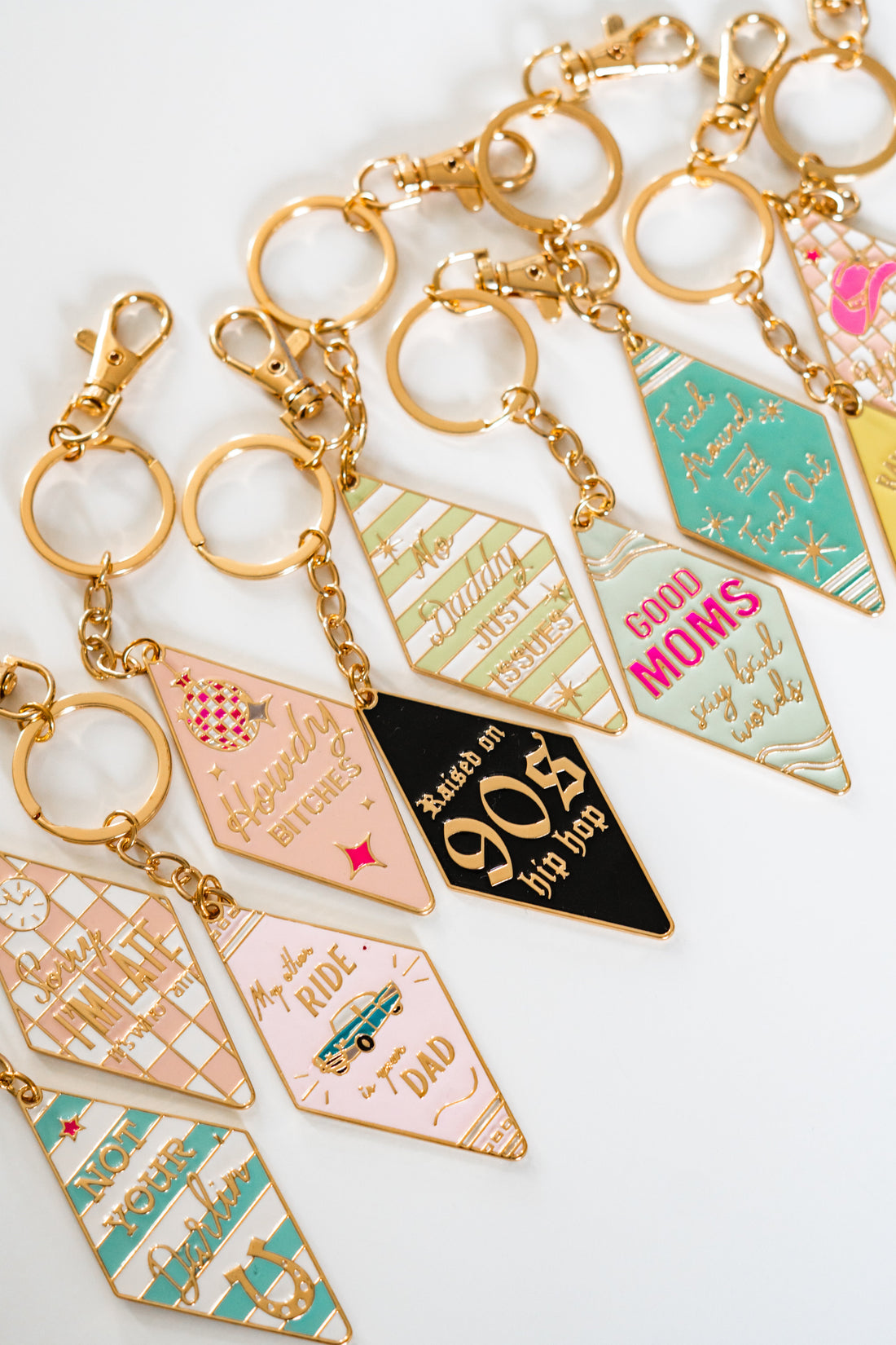 Retro Motel Keychains – Vintage Hotel Style