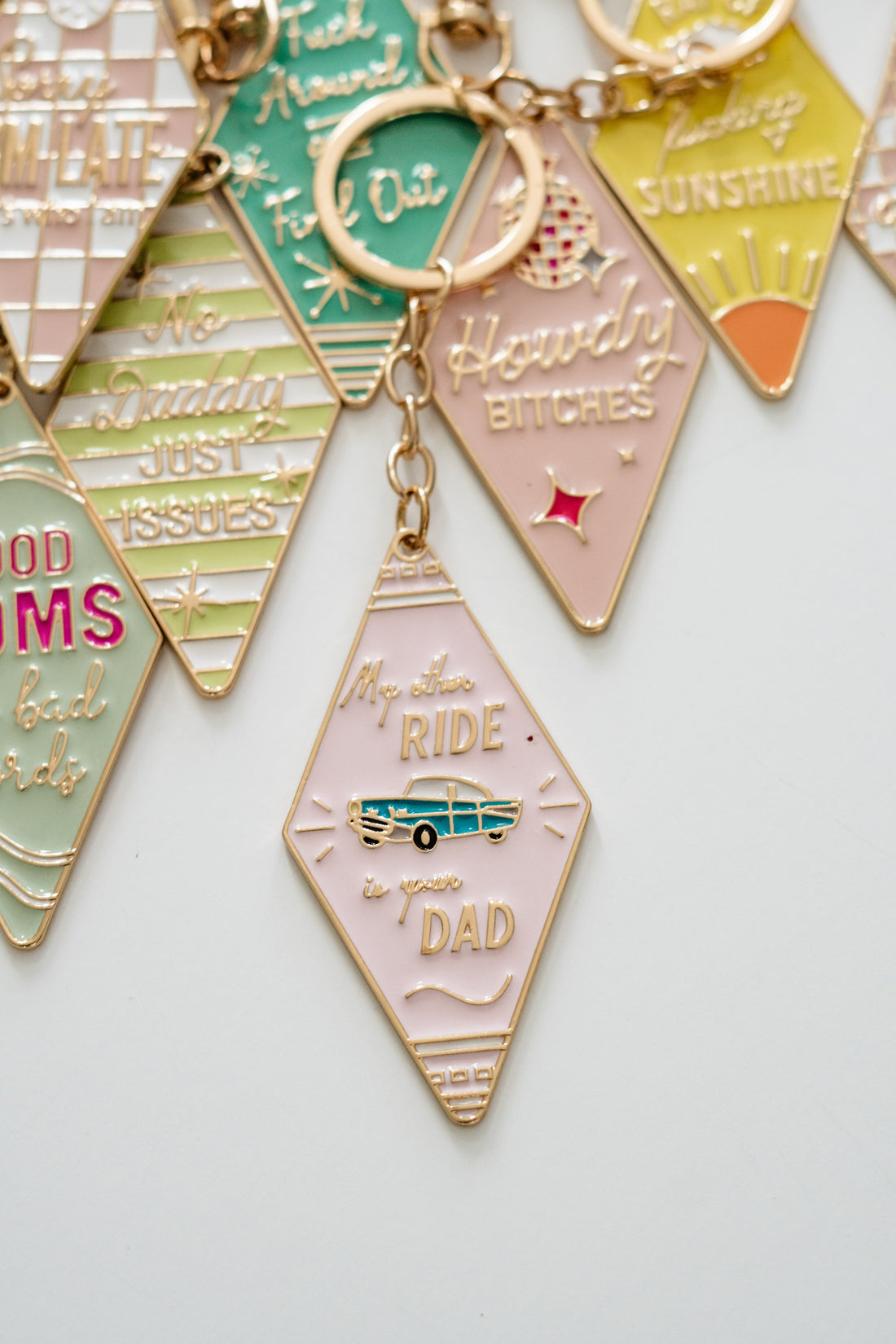 Retro Motel Keychains – Vintage Hotel Style