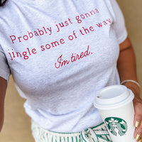 Jingle Some of the Way Shirt (Heather White)