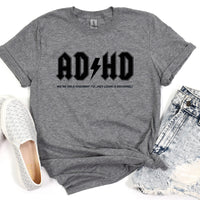 ADHD Shirt Funny ADHD Humor Graphic Tee