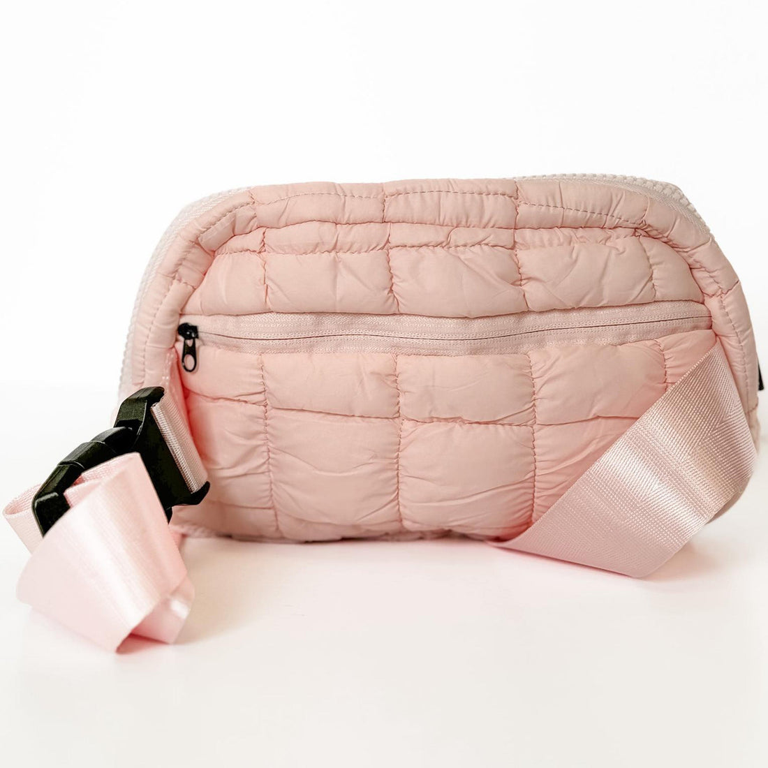 Quilted Belt Bag Crossbody Fanny Pack – Lightweight Puffer Travel & Everyday Bag