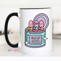 Can of Book Worms Funny Reader Coffee Mug | Book Lover Gift