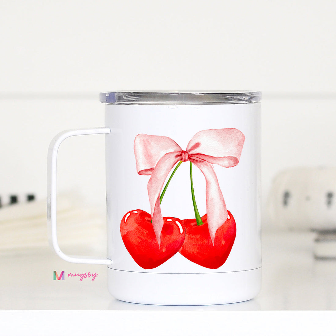 Coquette Travel Cup with cherries