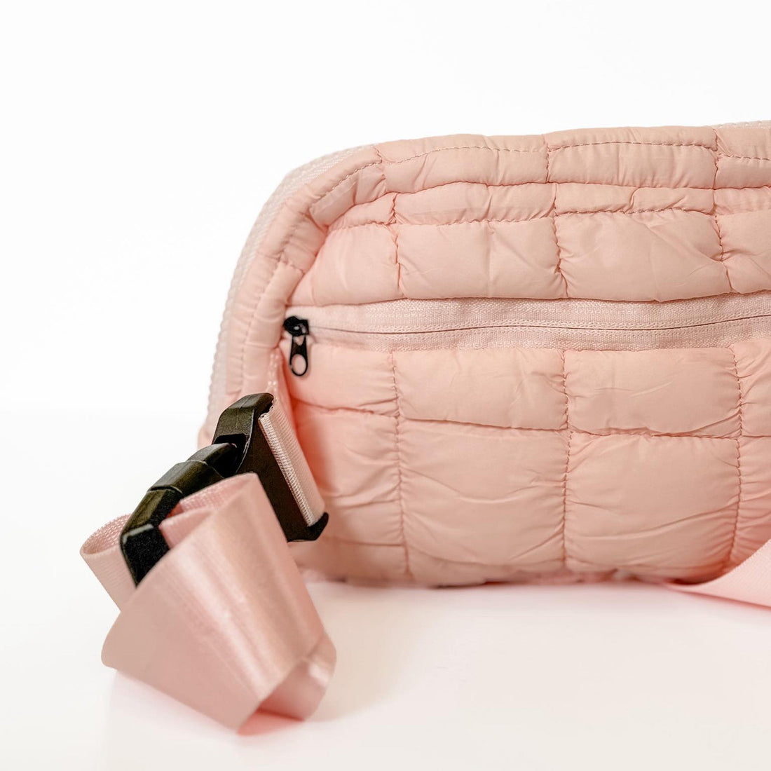 Quilted Belt Bag Crossbody Fanny Pack – Lightweight Puffer Travel & Everyday Bag