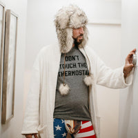 Don't Touch The Thermostat Shirt (Grey Crew) – Funny Coffee Mug