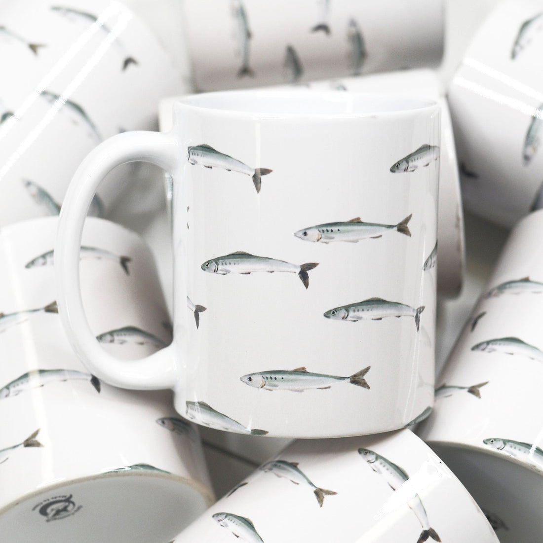 Fish Full Wrap Ceramic Mug