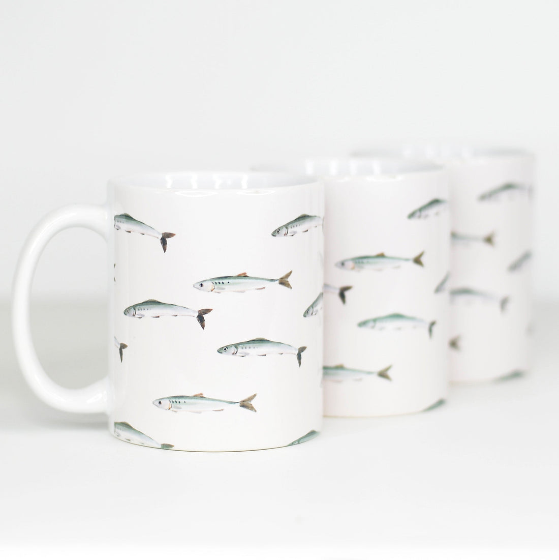 Fish Full Wrap Ceramic Mug