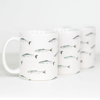 Fish Full Wrap Ceramic Mug
