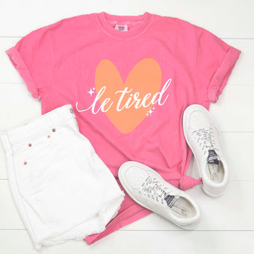 Le Tired Funny Shirt (Crunchberry)