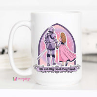 Me and My Book Boyfriend Romance Reader Coffee Mug
