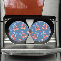 Patriotic Sandstone Car Coasters Set of 2 Absorbent Cup Holders