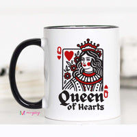 Queen of Hearts Mug – Funny Coffee Mug