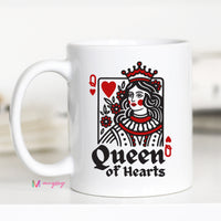 Queen of Hearts Mug – Funny Coffee Mug