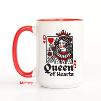 Queen of Hearts Mug – Funny Coffee Mug