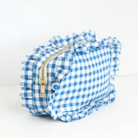 Gingham Frilly Bags