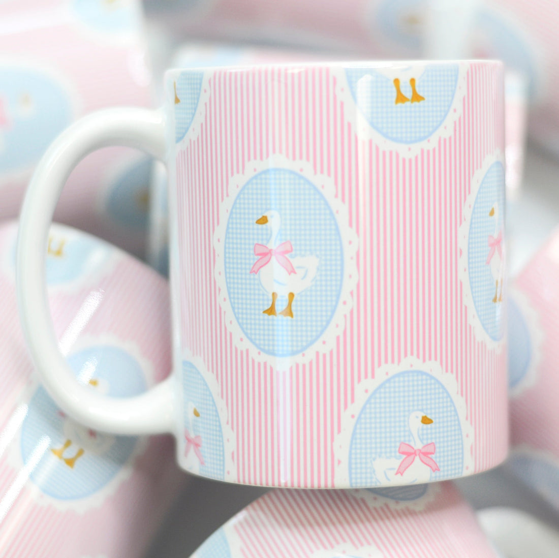 coquette goose full wrap mug