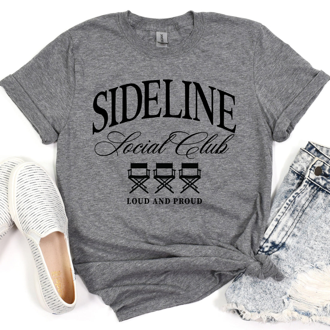 sideline social club tee