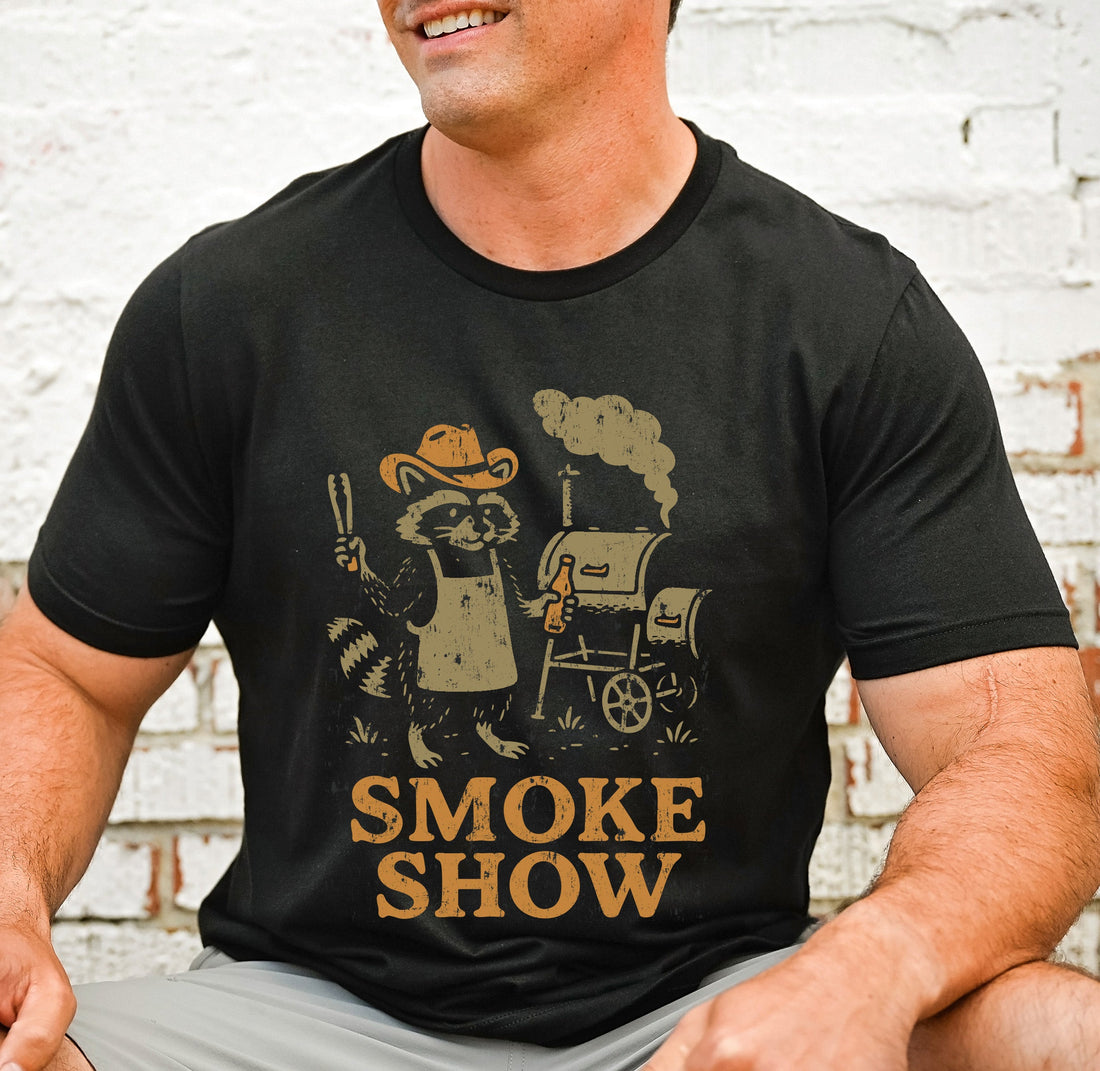 Smoke Show Dad Tee – Funny Father&