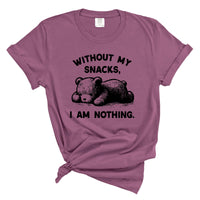 Without My Snacks I am Nothing Shirt – Funny Coffee Mug
