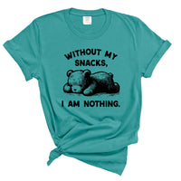 Without My Snacks I am Nothing Shirt – Funny Coffee Mug