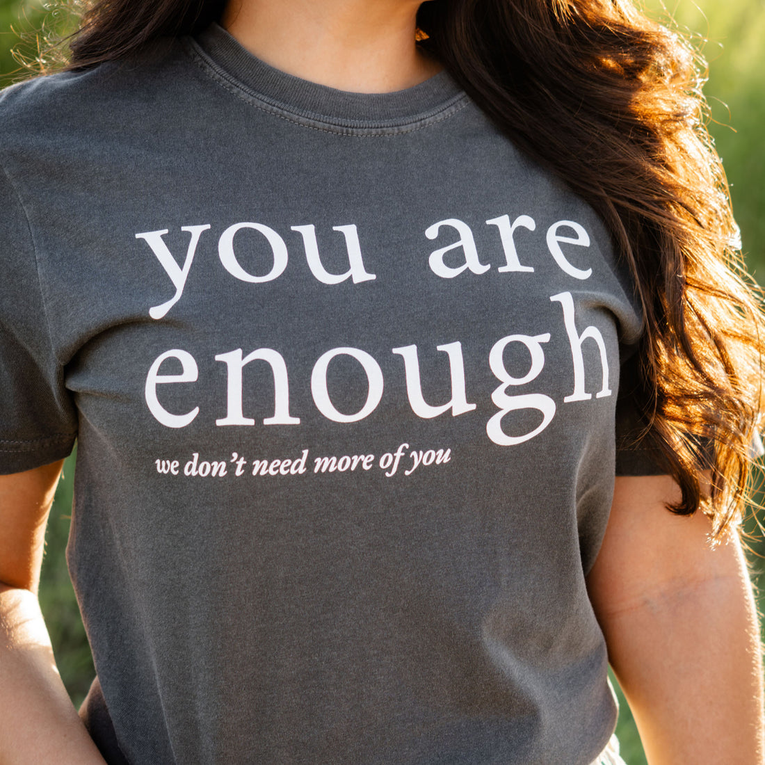 Graphic t-shirt that says &