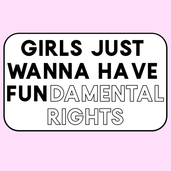 feminist sticker