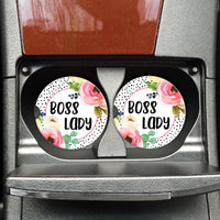 boss lady car coasters