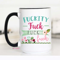 F word mug