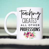 back to school teacher mug