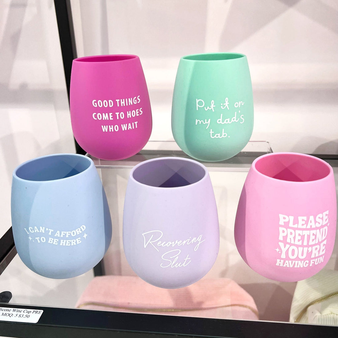 Silicone Wine Cups – Funny Coffee Mug