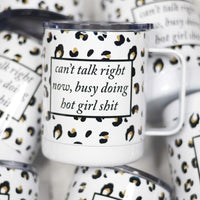 Can't Talk Right Now Travel Cup – Funny Coffee Mug
