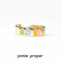 Bad Bitch Adjustable Gold Ring