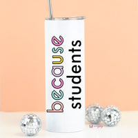 because students mug