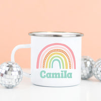 Personalized Rainbow Kid's Camp Cup – Funny Coffee Mug