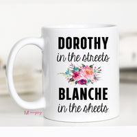 blanche in the sheets