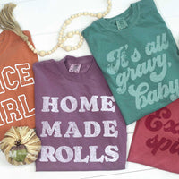 Homemade Rolls Graphic Tee Shirt – Funny Coffee Mug