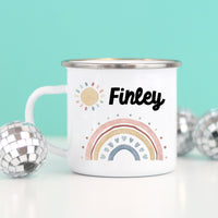 Personalized Rainbow Kid's Camp Cup – Funny Coffee Mug