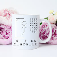 hangman mug