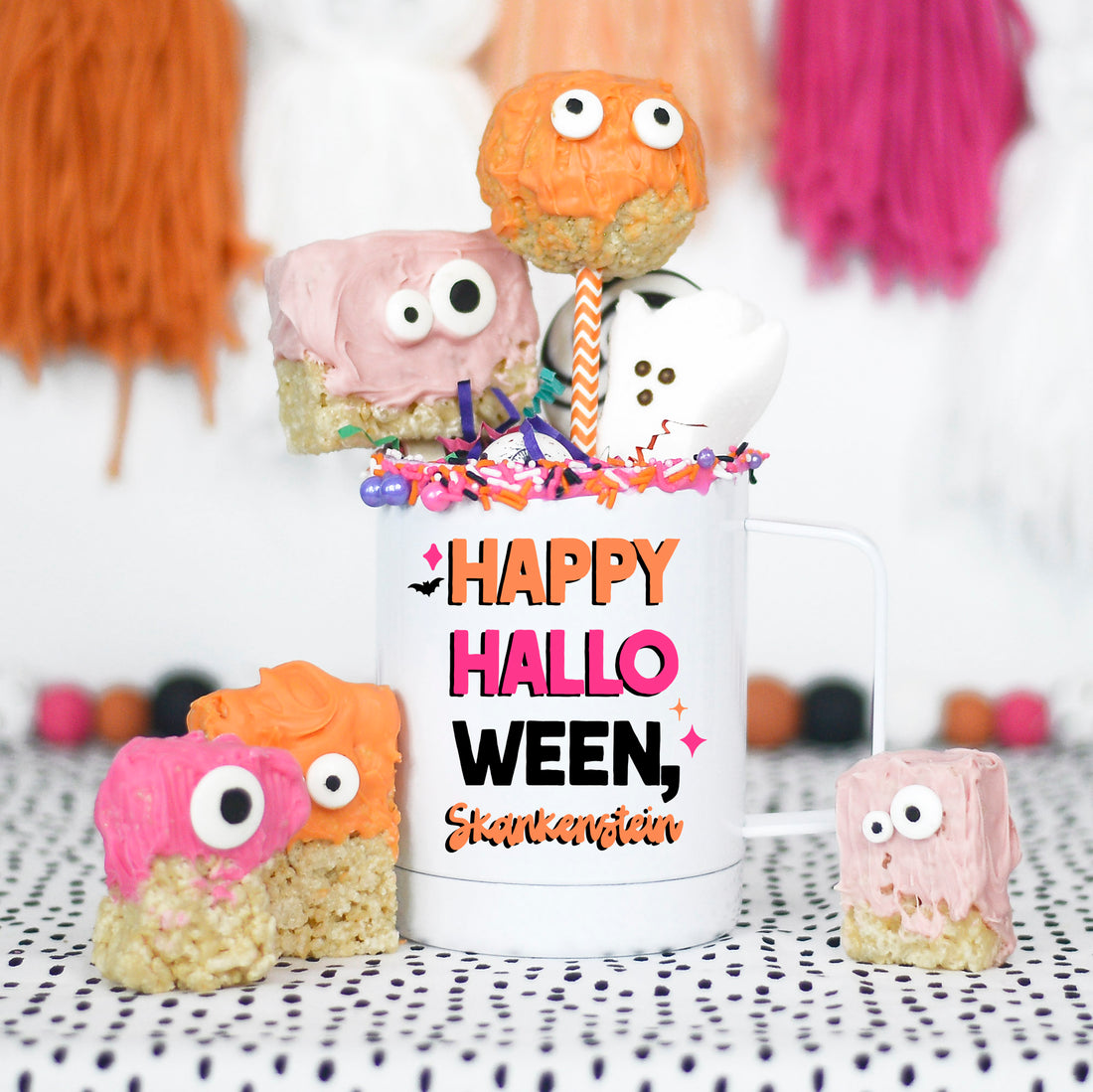 Happy Halloween Skankenstein Funny Halloween Travel Mug – Funny Coffee Mug