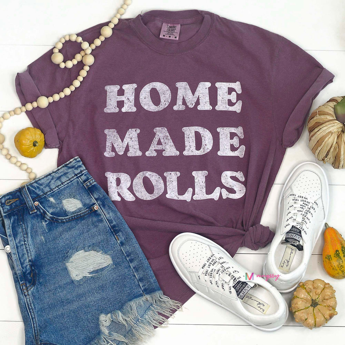 Homemade Rolls Graphic Tee Shirt – Funny Coffee Mug