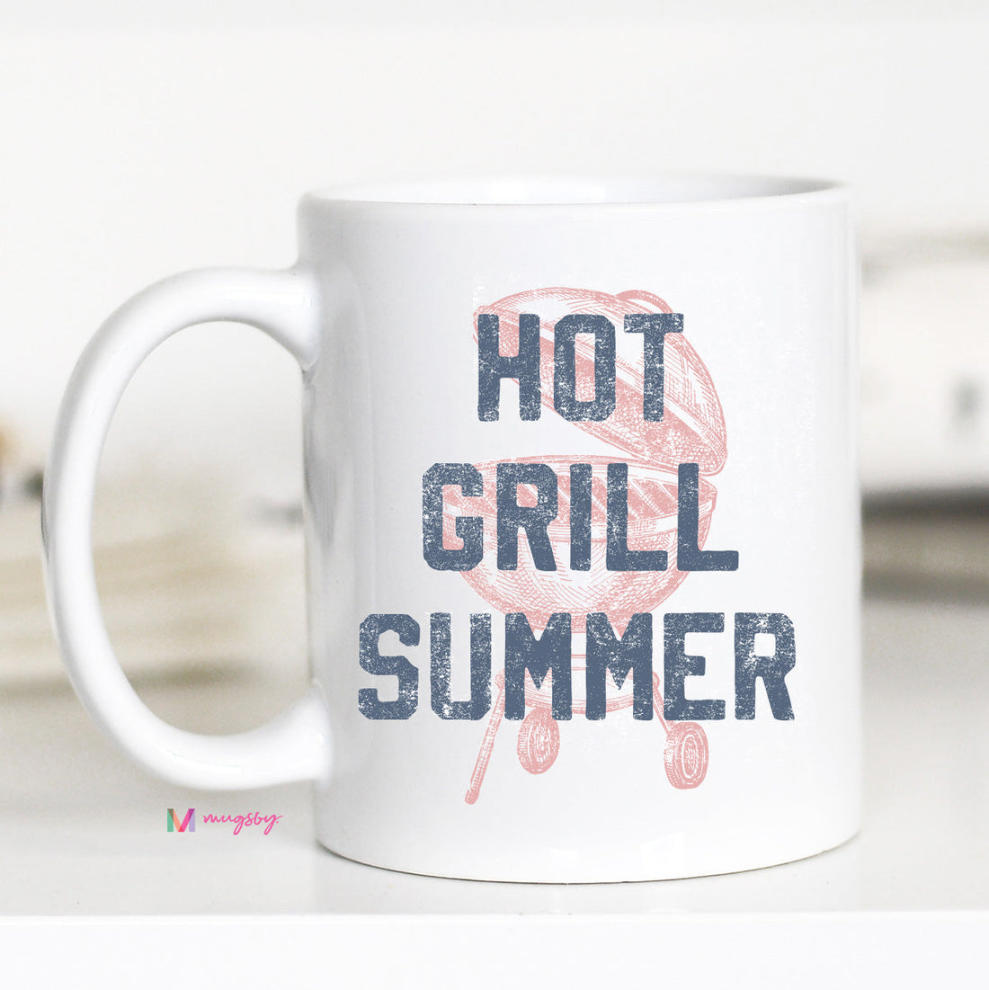 Hot Grill Summer Coffee Mug, Funny Dad Mug – Funny Coffee Mug