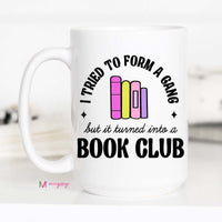 Booktok Coffee Mug Book Club