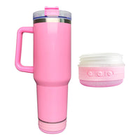 Light Pink Speaker Tumbler