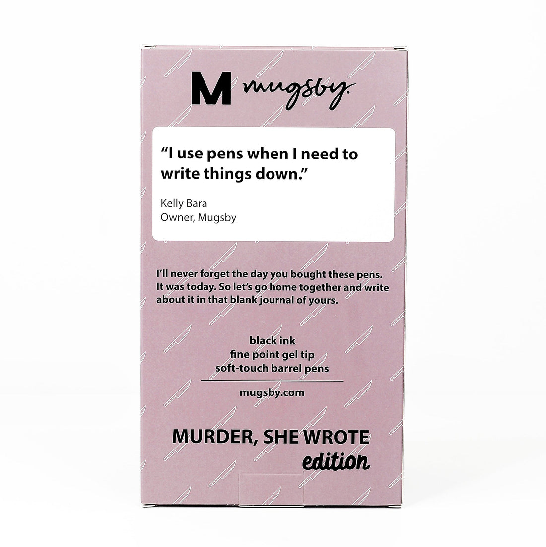 Murder She Wrote Pen Sets – Funny Coffee Mug