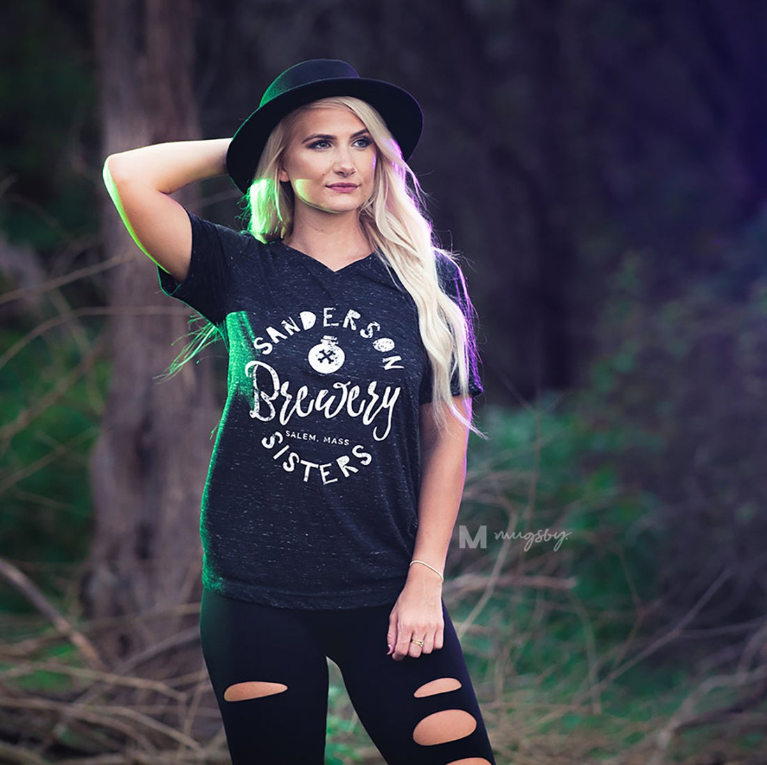 sanderson sister brewery graphic shirt